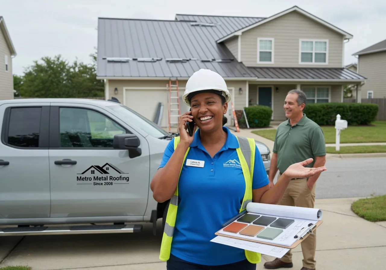 Storm Damage Metal Roof Repair in Millville, PA